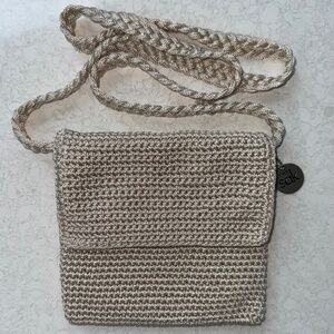 vintage . the SAK crochet knit purse (small)